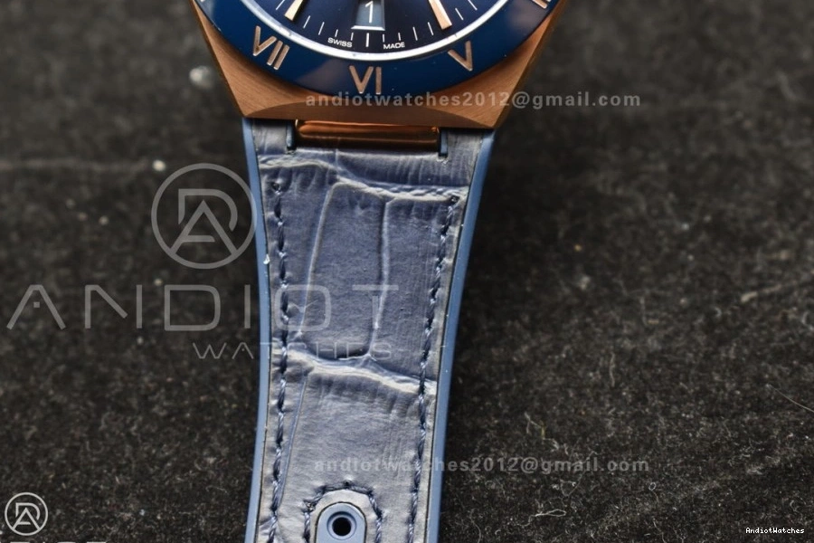 Blue Durable Gummy Best YG On Dial Edition Ceramic Clone 541 A8900 1:1 Blue Strap Constellation Blue Super VSF 0215